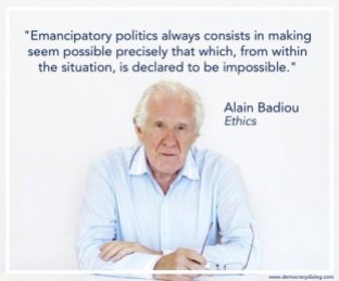 Badiou-emancipatory+politics
